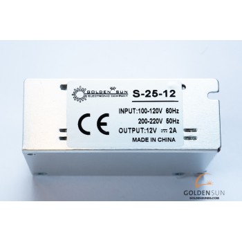 POWER SUPPLY'S-12V-2A
