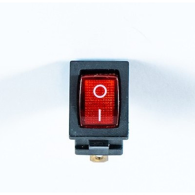 SMALL SWITCH ON-OFF 3PINS (2 WAYS) WITH LAMP