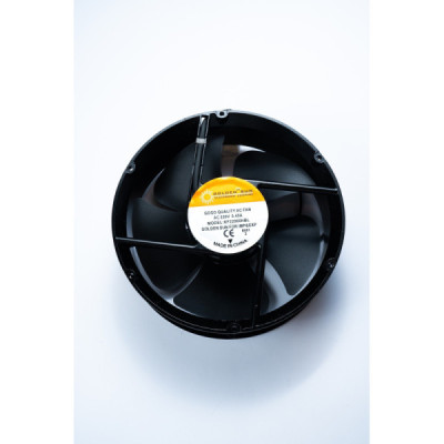 ROUND FAN 20 * 20 CM - 5 BLADES / 220VAC - BLACK COLOR