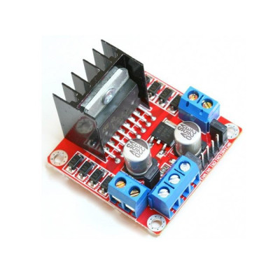 L298 Module Red Board (Dual H-bridge motor driver using L298N)