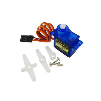 Servo Micro Motor  (180) 1.6 kg.cm Plastic Gears "SG90"